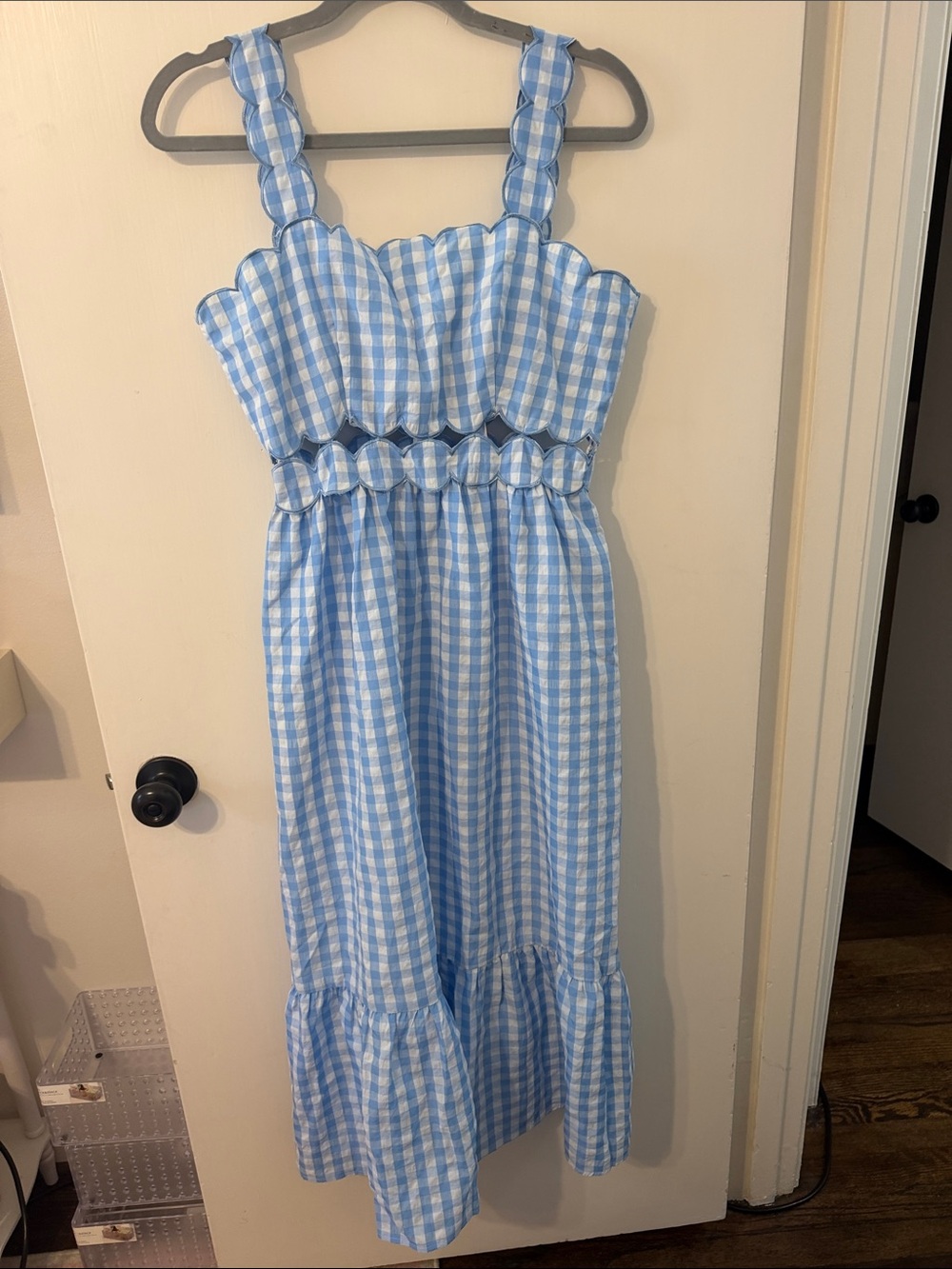 day + moon NWT L maxi dress